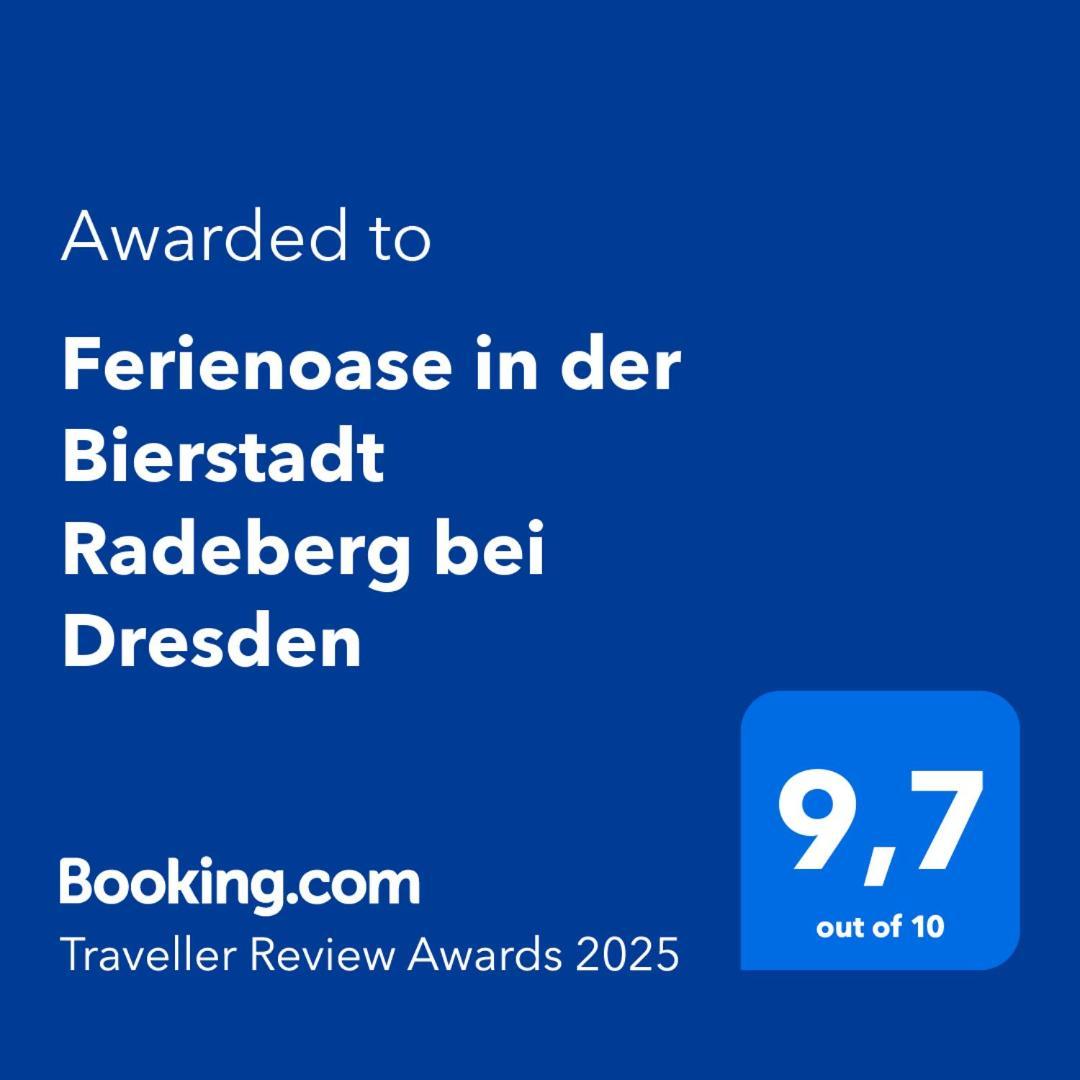 Ferienoase In Der Bierstadt Radeberg Bei Dresden Ngoại thất bức ảnh